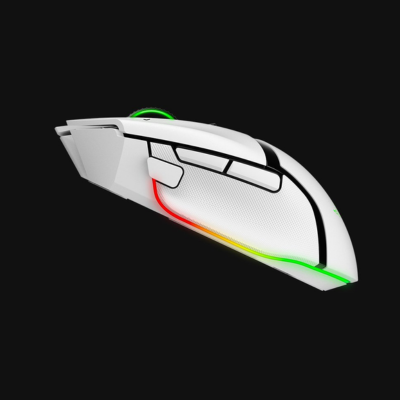 MOUSE RAZER BASILISK V3 PRO WHITE WIRELESS GAMING RGB