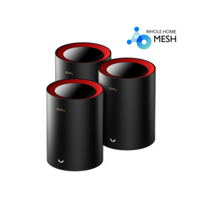 WHOLE HOME WI-FI 6 MESH SYSTEM CUDY AX3000 2.5G PORT 3-PACK
