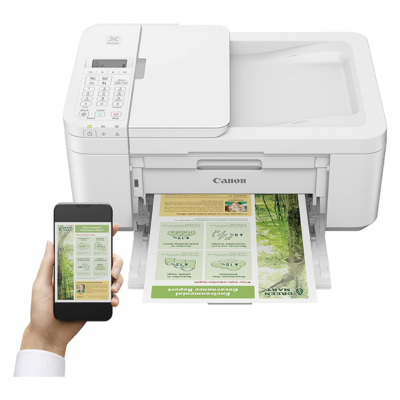 PRINTER CANON PIXMA TR46501 WHITE Wi-Fi AIO COLOR INKJET