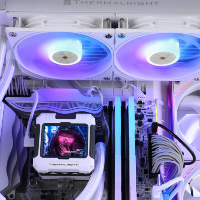 THERMALRIGHT CPU LIQUID COOLER FROZEN WARFRAME 240 LCD WHIT