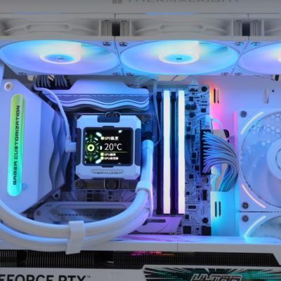 THERMALRIGHT CPU LIQUID COOLER FROZEN WARFRAME 360 LCD WHIT