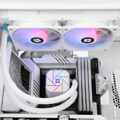 THERMALRIGHT CPU LIQUID COOLER AQUA ELITE 240 V3 ARGB WHITE