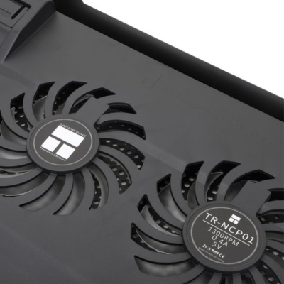 THERMALRIGHT COOLER LAPTOP TR-NCP01B DOUBLE FAN BLACK