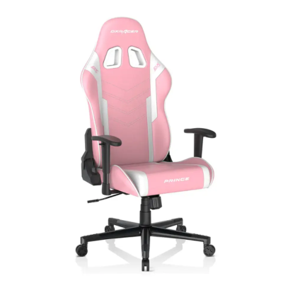 CHAIR DXRACER PRINCE SERIES GAMING PINK WHITE