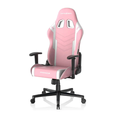 CHAIR DXRACER PRINCE SERIES GAMING PINK WHITE