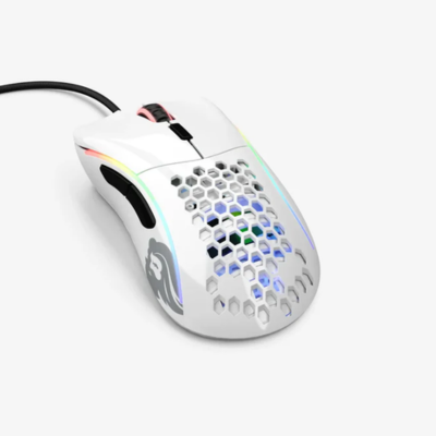 MOUSE GLORIOUS MODEL D MINUS GLOSSY WHITE