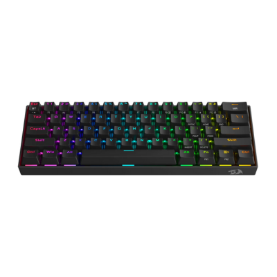 KEYBOARD REDRAGON DRACONIC PRO BLACK WIRED 2 RED SWTCH