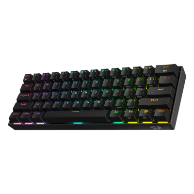 KEYBOARD REDRAGON DRACONIC PRO BLACK WIRED 2 RED SWTCH