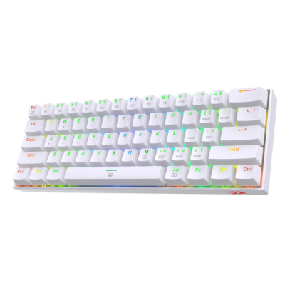 KEYBOARD REDRAGON DRAGONBORN WIRED MECH WHITE BROWM SW