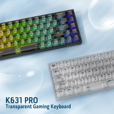 KEYBOARD REDRAGON CASTOR K631 PRO 65% WIRELESS RGB