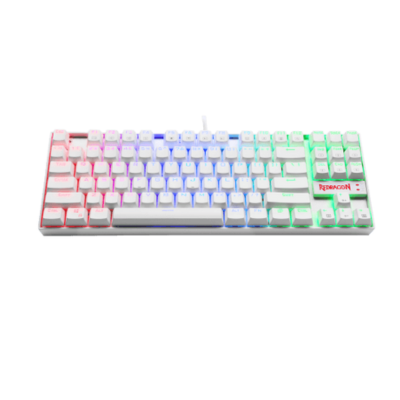 KEYBOARD REDRAGON KUMARA K552W RGB WHITE RED SWITCH