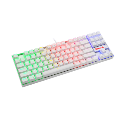 KEYBOARD REDRAGON KUMARA K552W RGB WHITE RED SWITCH