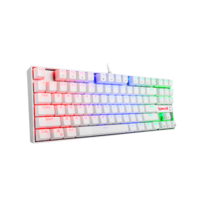 KEYBOARD REDRAGON KUMARA K552W RGB WHITE RED SWITCH