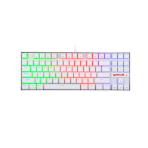 KEYBOARD REDRAGON KUMARA K552W RGB WHITE RED SWITCH