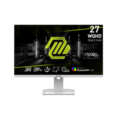 MONITOR MSI MAG G274QRFQ 27" WQHD 2K RAPID IPS 180HZ WHITE