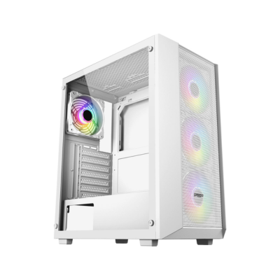 CASE FSP CMT218W GAMING ARGB TG MID TOWER WHITE