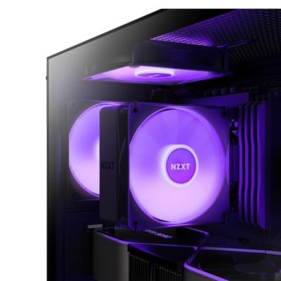 CASE NZXT H5 FLOW TG MID TOWER RGB BLACK