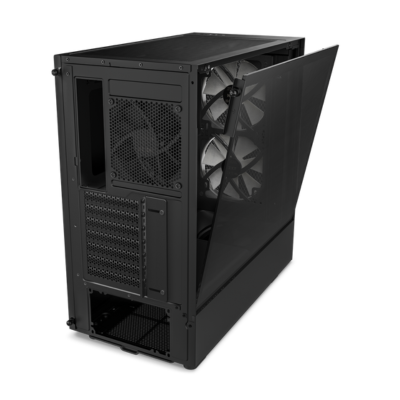 CASE NZXT H5 FLOW TG MID TOWER RGB BLACK