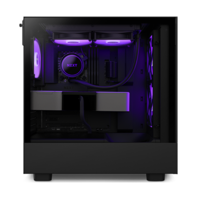 CASE NZXT H5 FLOW TG MID TOWER RGB BLACK