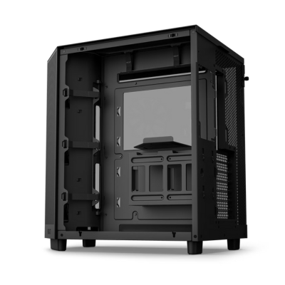 CASE NZXT H6 FLOW TG MID TOWER RGB BLACK