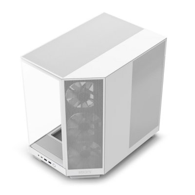 CASE NZXT H6 FLOW TG MID TOWER RGB WHITE