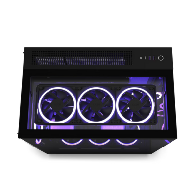 CASE NZXT H9 ELITE TG MID TOWER BLACK