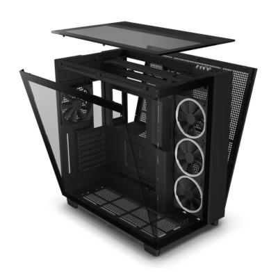 CASE NZXT H9 ELITE TG MID TOWER BLACK