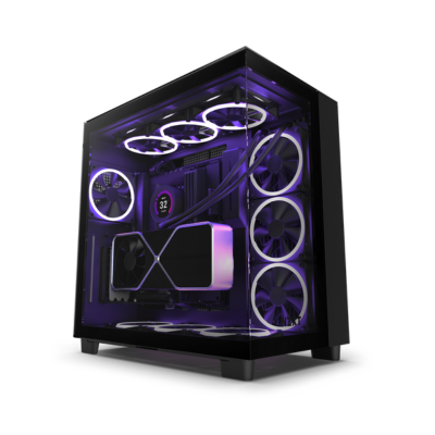 CASE NZXT H9 ELITE TG MID TOWER BLACK