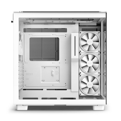 CASE NZXT H9 ELITE TG MID TOWER WHITE