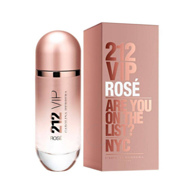 CAROLINA HERRERA 212 VIP ROSE WOMEN EDP SPRAY 125ML 4.2OZ 8411061838778