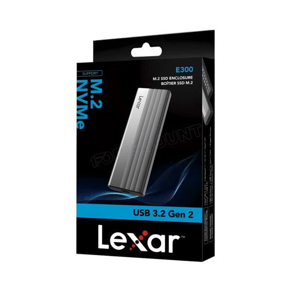 SSD ENCLOSURE LEXAR E300 M.2 NVME USB3.2 GEN2