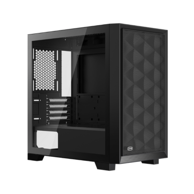 CASE PCCOOLER C3D310 AIRFLOW ARGB TG M-ATX BLACK