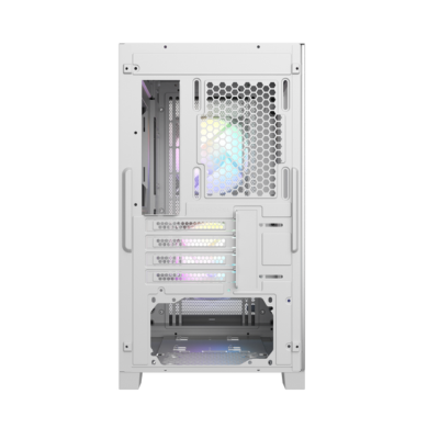 CASE PCCOOLER C3D310 AIRFLOW ARGB TG M-ATX WHITE