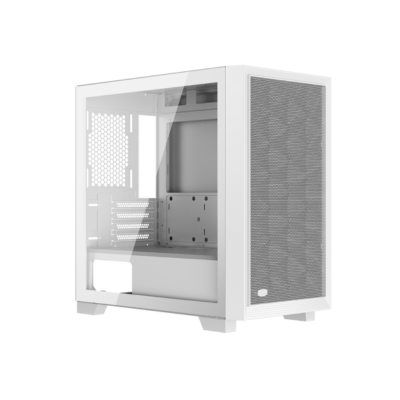 CASE PCCOOLER C3D310 AIRFLOW ARGB TG M-ATX WHITE