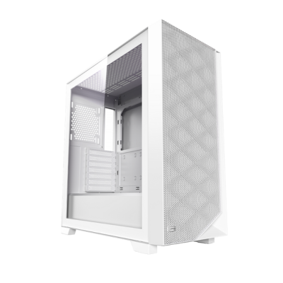 CASE PCCOOLER C3D510 AIRFLOW ARGB TG MID TOWER WHITE