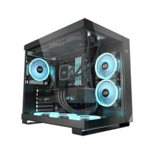 CASE PCCOOLER C3T500 ARGB TG MID TOWER BLACK