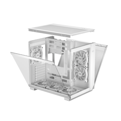 CASE PCCOOLER C3T500 ARGB TG MID TOWER WHITE