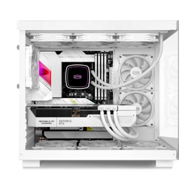 CASE PCCOOLER C3T500 ARGB TG MID TOWER WHITE