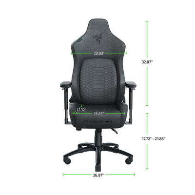 CHAIR GAMING RAZER ISKUR V2 FABRIC GREY