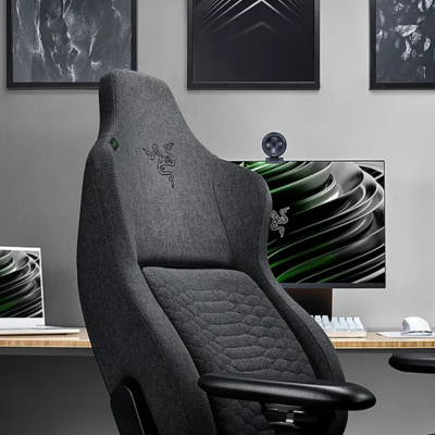 CHAIR GAMING RAZER ISKUR V2 FABRIC GREY