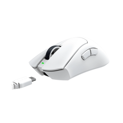 MOUSE RAZER DEATHADDER V3 PRO OPTICAL WIRELESS WHITE