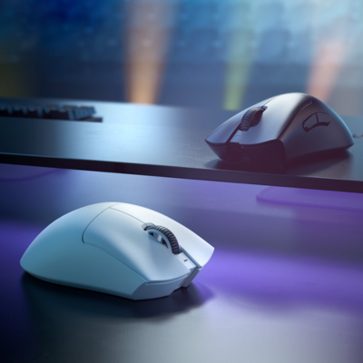 MOUSE RAZER DEATHADDER V3 PRO OPTICAL WIRELESS WHITE