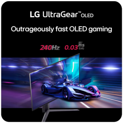 MONITOR LG ULTRAGEAR 27GS95QE-B 27'' QHD OLED 240HZ