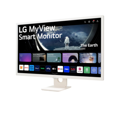 MONITOR LG 32SR50F-W 31.5″ FHD IPS SMART WITH WebOS WHITE