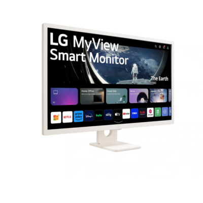 MONITOR LG 32SR50F-W 31.5″ FHD IPS SMART WITH WebOS WHITE