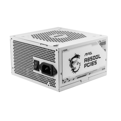 PSU MSI MPG A850GL PCIE5 WHITE 850W 80+ GOLD