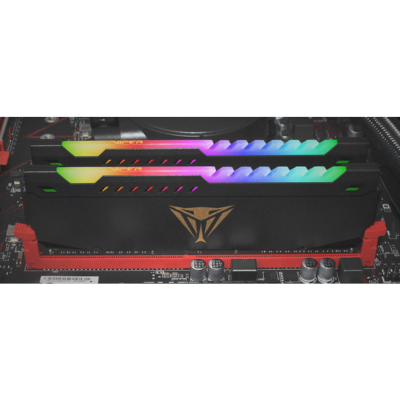 RAM PATRIOT VIPER STEEL 3600 2X8GB RGB DDR4 BLACK