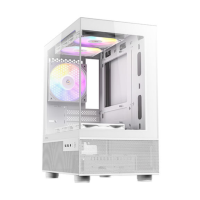 CASE ANTEC CX200M RGB ELITE TG MINI TOWER WHITE