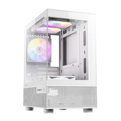 CASE ANTEC CX200M RGB ELITE TG MINI TOWER WHITE