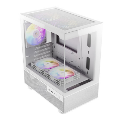 CASE ANTEC CX200M RGB ELITE TG MINI TOWER WHITE